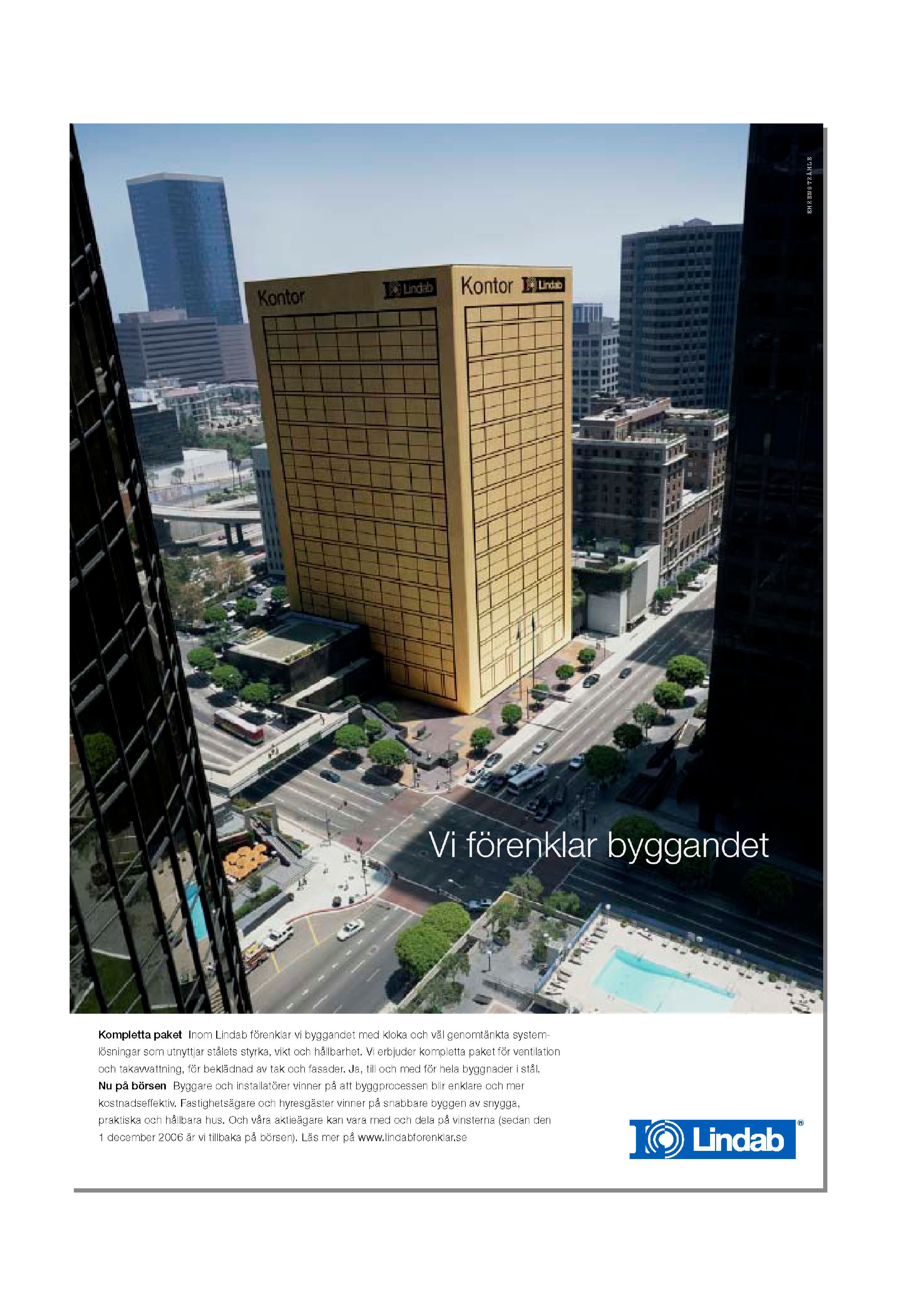 Historic image. Lindab book 50 years.