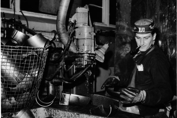 Historic image. Lindab book 50 years.